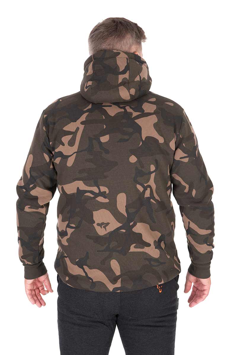 Sweatshirt Fox Prem Sherpa with hood and zipper