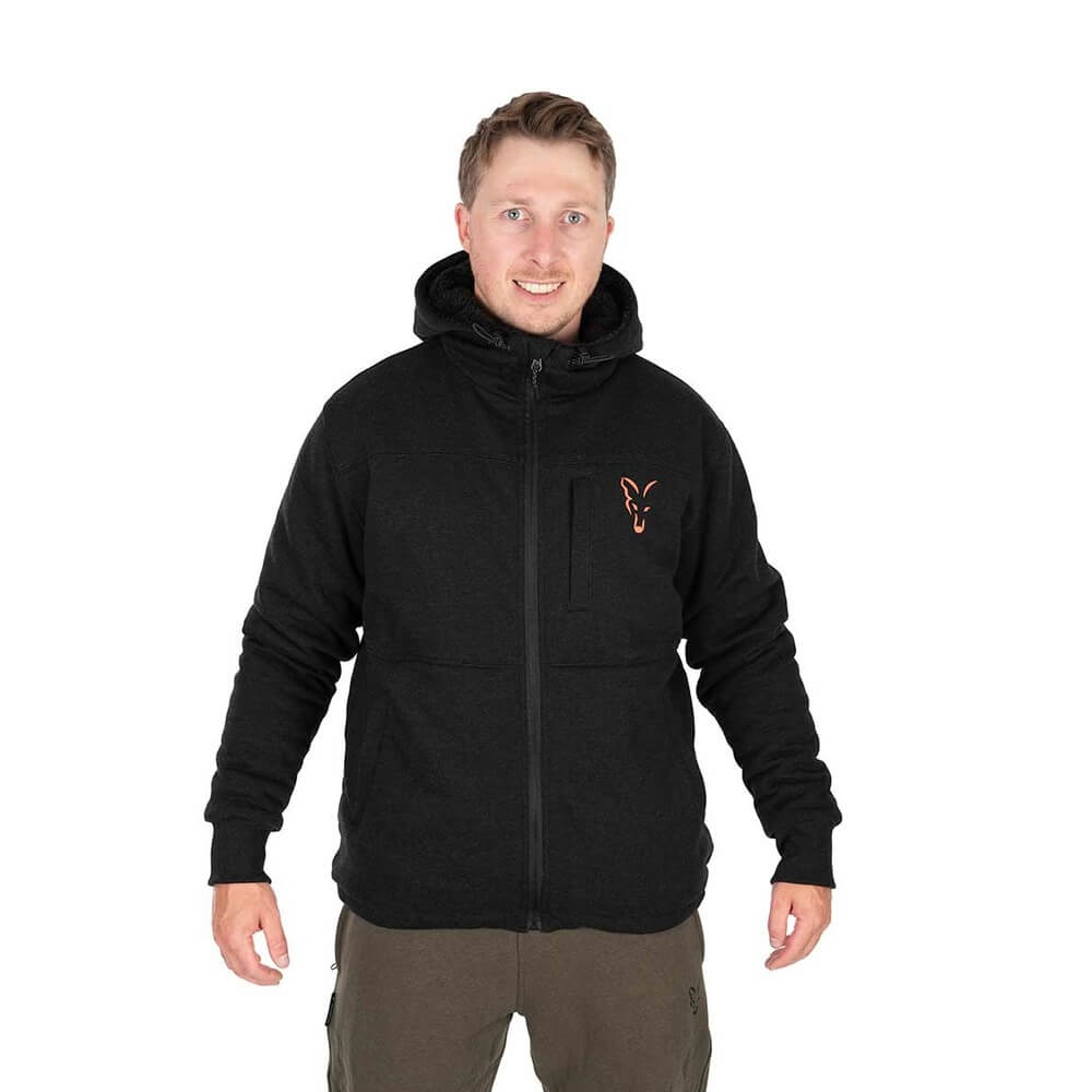 Sweatshirt Fox Sherpa Black/Orange