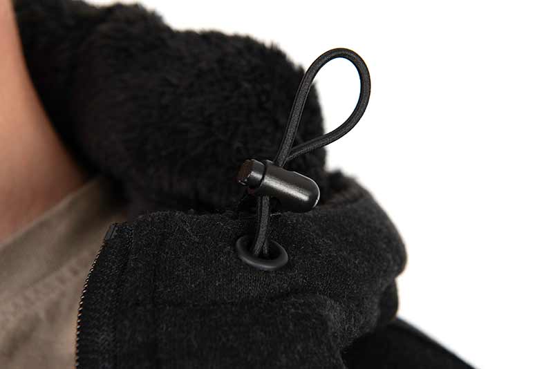 Sweatshirt Fox Sherpa Black/Orange