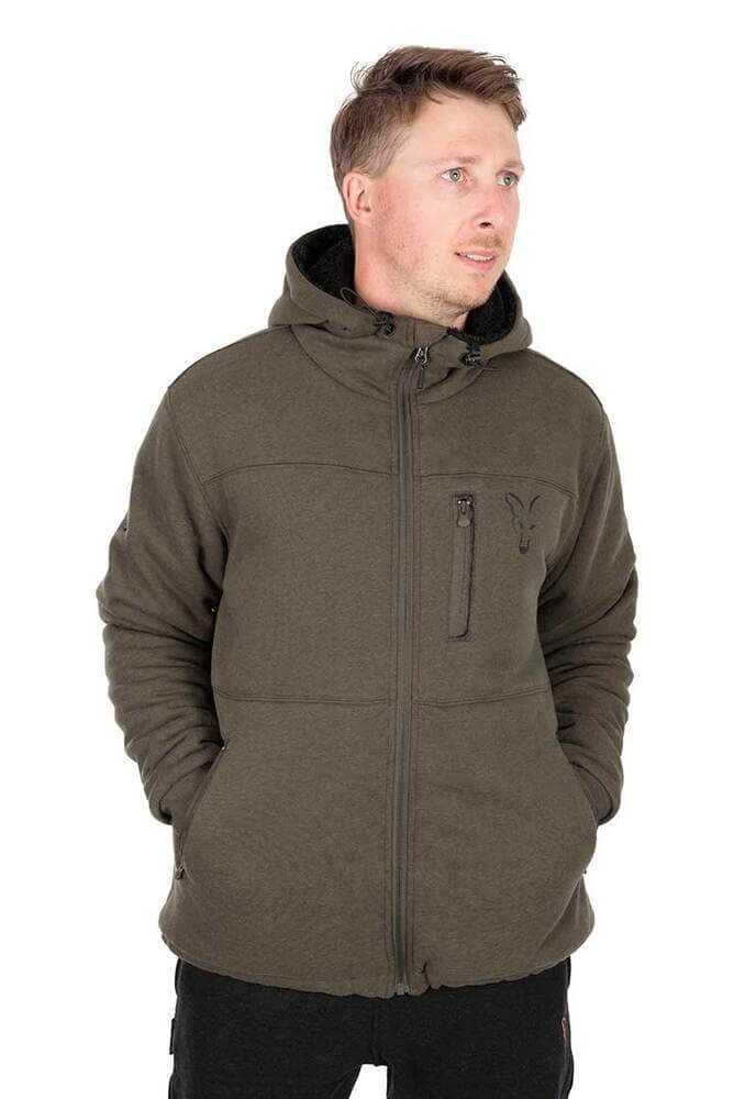 Sweatshirt Fox Sherpa Green/Black