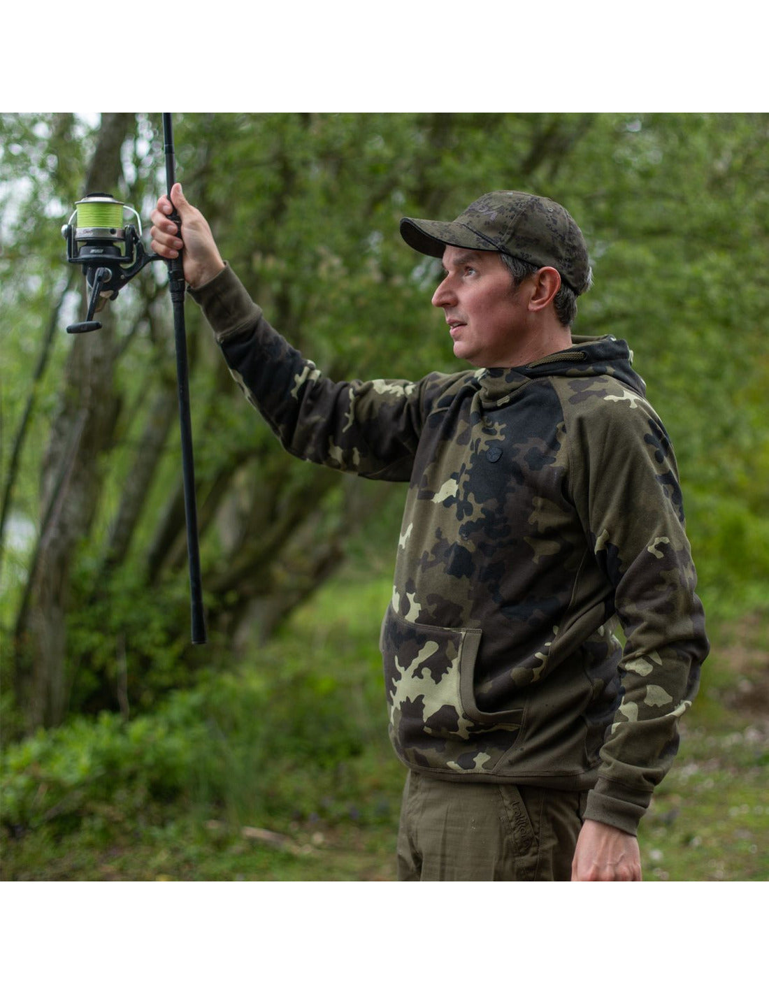 Sweatshirt Korda Kore TK Light Camo hooded sweatshirt