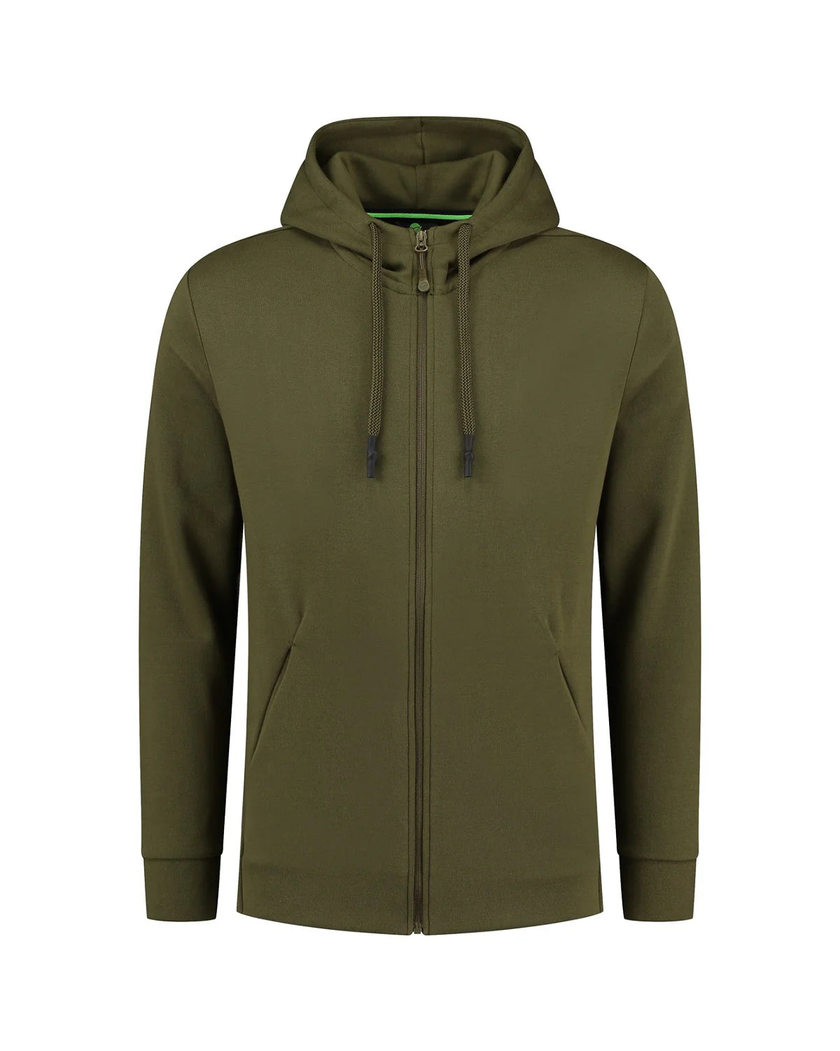 Sweatshirt Korda Kore Zip Pro Green with hood