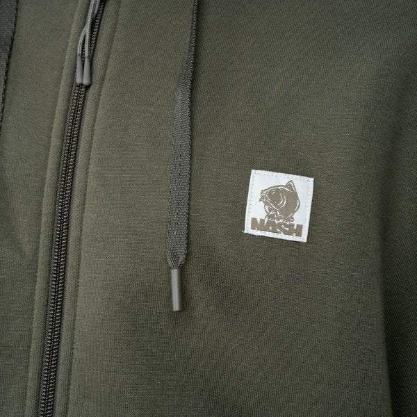 Sweatshirt Nash Make It Happen with zipper Green