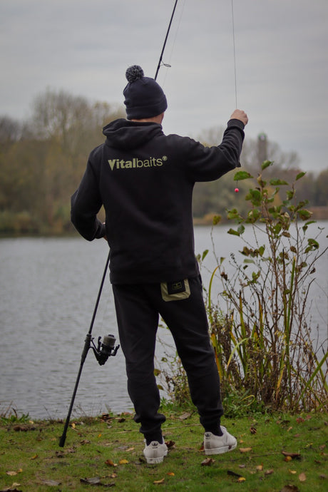 Sweatshirt Vitalbaits Green with hood