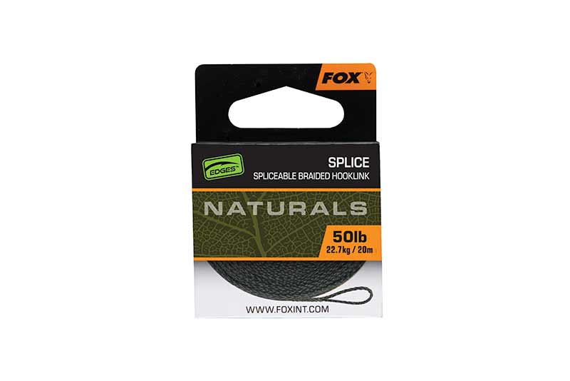 Braided Fox Edges Naturals Splice Hooklength 20 m