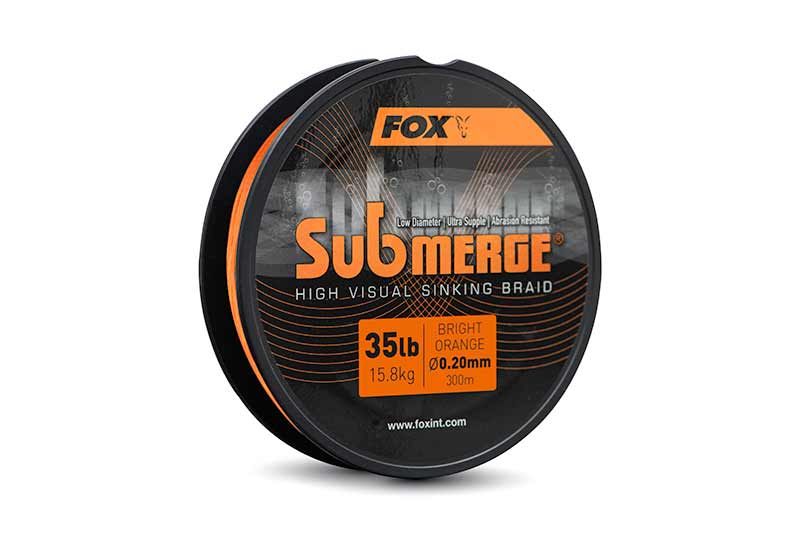 Braided Fox Submerge Sinking Orange 300 m