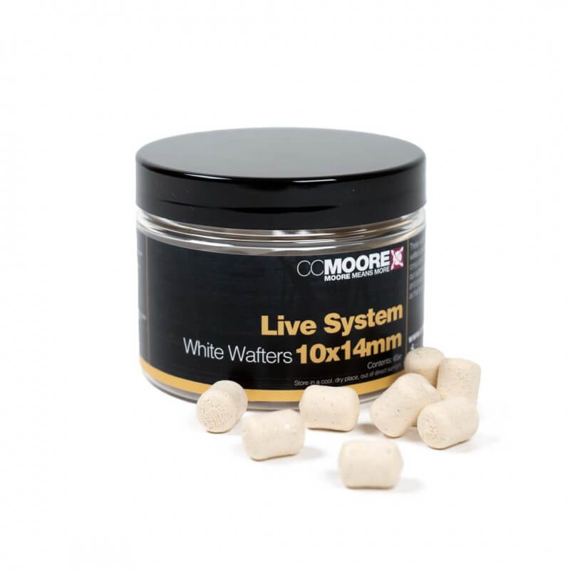 Wafters Dumbells Ccmoore Live System White 10-14 mm