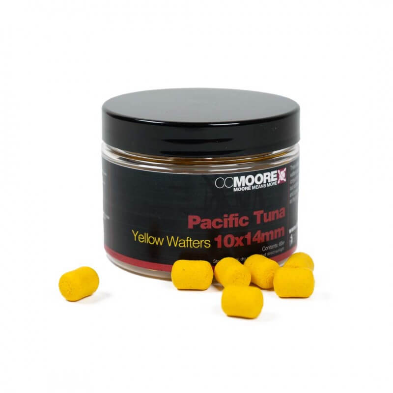 Wafters Dumbells Ccmoore Pacific Tuna Yellow 10-14 mm