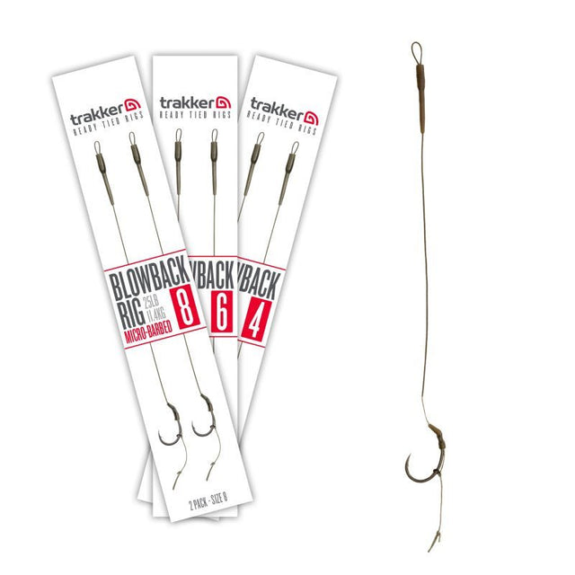 Anzuelos montados Trakker Blowback Rig - Tienda Carpfishing