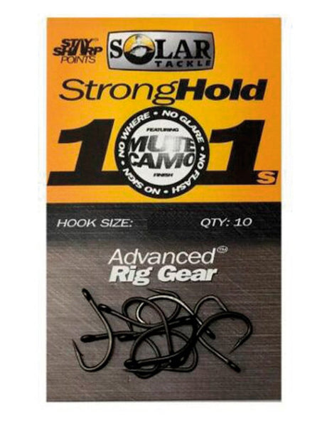 Anzuelos Solar StrongHold 101's - Tienda Carpfishing