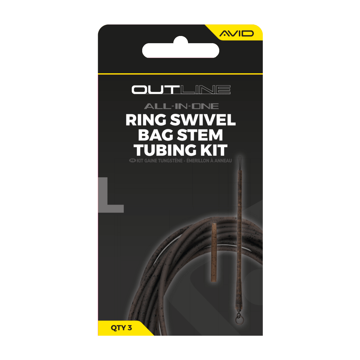 Bag Stem Tungsteno Tubing Kit Avid Carp Outline - Tienda Carpfishing