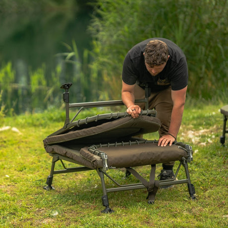 Bed Chair Avid Carp Benchmark Ultra X 8 patas - Tienda Carpfishing