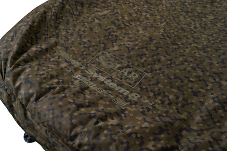 Bed Chair con saco de dormir Solar SP C-Tech Memory Foam 8 patas Wide - Tienda Carpfishing