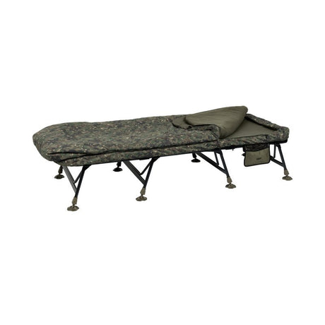 Bed Chair con saco de dormir Trakker Wide Levelite ELS - MF - Tienda Carpfishing