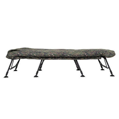 Bed Chair Trakker RLX Camo Wide 8 patas - Tienda Carpfishing