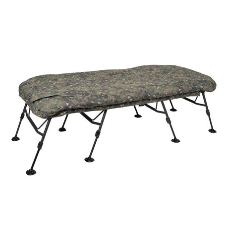 Bed Chair Trakker RLX Camo Wide 8 patas - Tienda Carpfishing