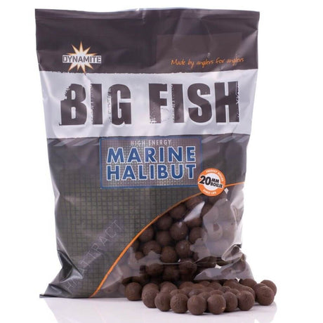 Boilies Dynamite Baits Big Fish Marine Halibut 20 mm - Tienda Carpfishing