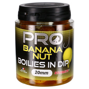 Boilies in Dip Starbaits Probiotic Banana Nut 20 mm - Tienda Carpfishing