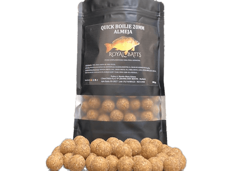 Boilies Royal Baits Almeja 20mm 800g - Tienda Carpfishing