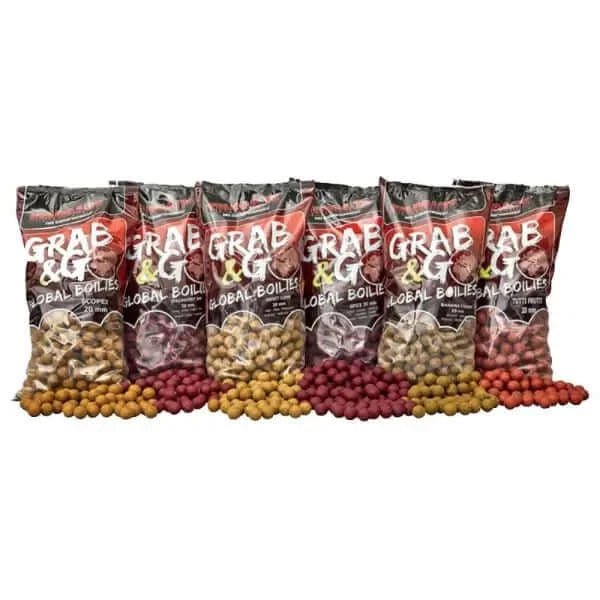 Boilies Starbaits Grab Go Global Halibut 20 mm - Tienda Carpfishing