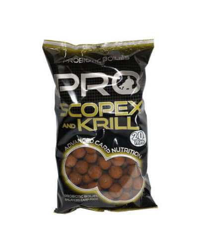 Boilies Starbaits Probiotic Scopex Krill 24 mm - Tienda Carpfishing