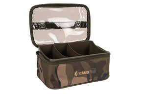 Bolso rígido para plomos Fox Camolite L - Tienda Carpfishing