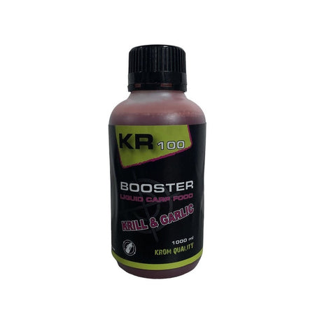 Booster Krom Quality KR100 Krill & Garlic 500 ml - Tienda Carpfishing
