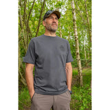 Camiseta Avid Carp Bearing Gris - Tienda Carpfishing