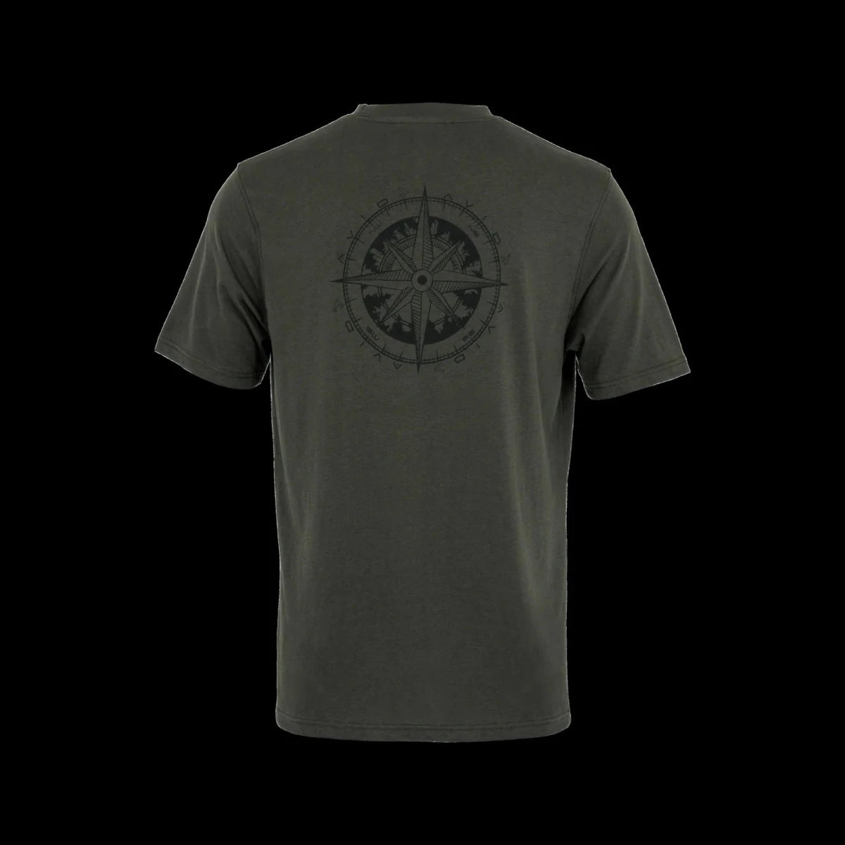Camiseta Avid Carp Bearing Verde - Tienda Carpfishing