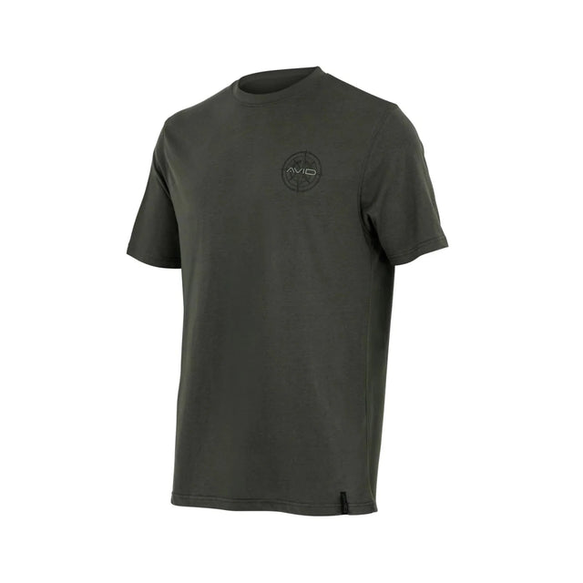 Camiseta Avid Carp Bearing Verde - Tienda Carpfishing