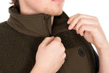 Chaleco sin mangas Fox Olive Sherpa Hybrid - Tienda Carpfishing