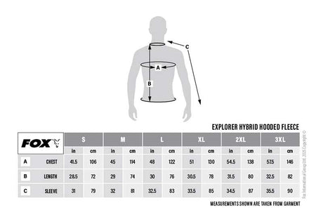 Chaqueta Fox Explorer Fleece con capucha - Tienda Carpfishing