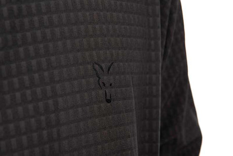 Chaqueta Fox Premium Mid Layer Negro con capucha - Tienda Carpfishing