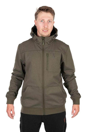 Chaqueta Fox Shell Verde/Negra - Tienda Carpfishing