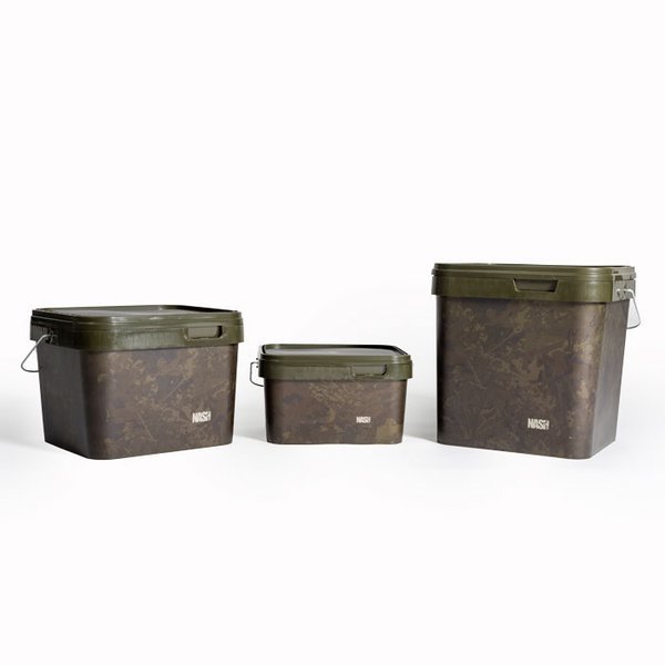 Cubo Nash Camo 5 litros - Tienda Carpfishing