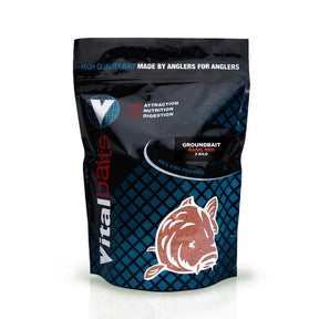 Engodo Vitalbaits Rojo 2 kg - Tienda Carpfishing
