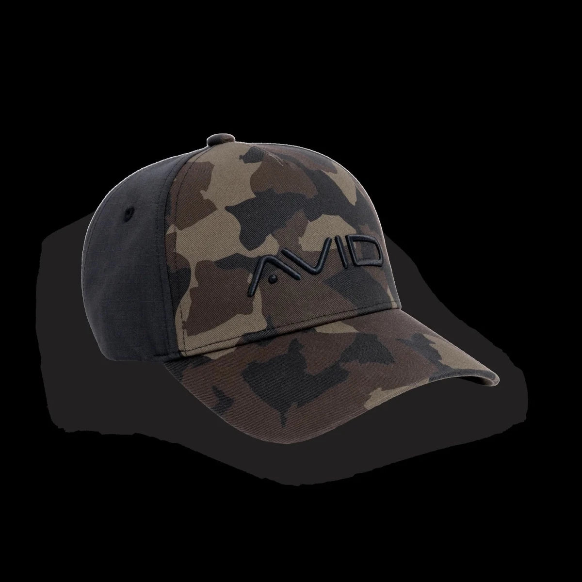 Gorra Avid Carp Distortion Dark Camo Hybrid - Tienda Carpfishing