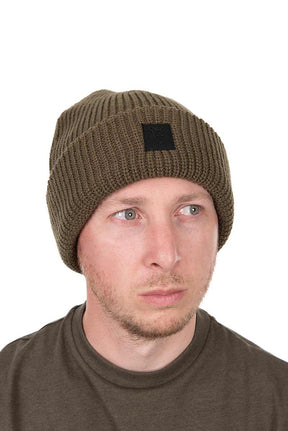 Gorro de lana merino Fox Verde - Tienda Carpfishing