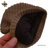 Gorro Vass VR376 Ribbed Marrón - Tienda Carpfishing