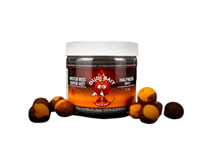 Halfness Dudi Bait Mister Red Super Hot Spicy Fish 16 mm - Tienda Carpfishing