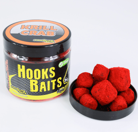 Hook Pellets en polvo Pro Elite Baits Krill Crab 14 - 20 mm - Tienda Carpfishing