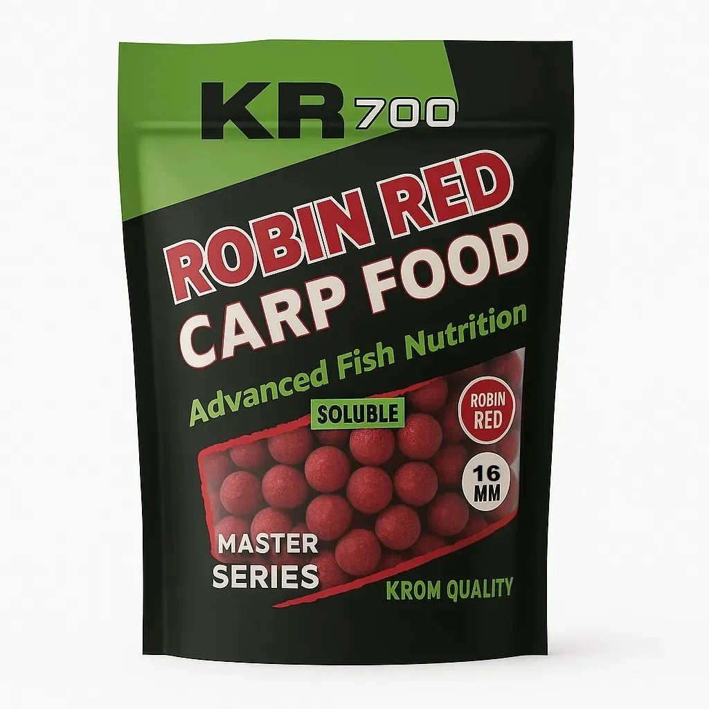 Boilies Krom QualityKR700 Solubles Robin Red 16mm 800G