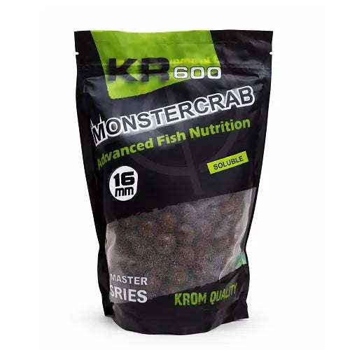 Boilies Soluble Krom Quality KR600 Monster Crab  16mm 800G
