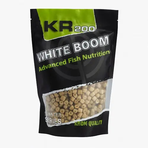 Pellets Krom Quality KR200 power White Boom 8MM 800G