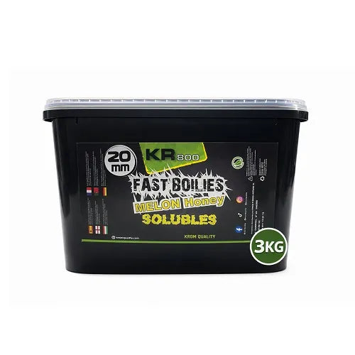 Boilies Soluble Krom Quality KR800 Melon Honey 20mm 3KG