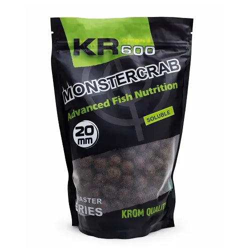 Boilies Soluble Krom Quality KR600  Monster Crab 20mm 800G