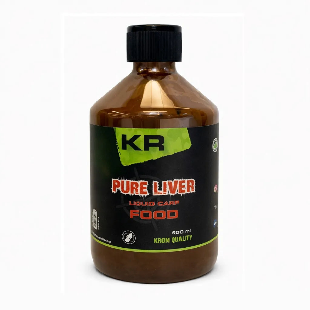 Liquid Krom Quality Pure Liver Carp Food 600ml