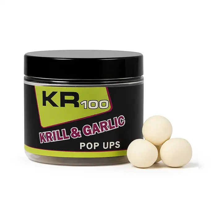 Pop Ups Krom Quality KR100 Krill & Garlic White 15mm