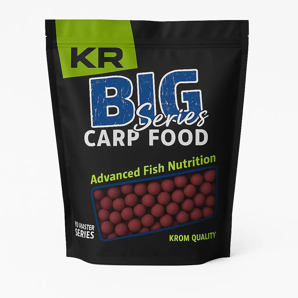 Boilies Soluble Krom Quality KR100 Krill & Garlic 12/16mm 2.5KG