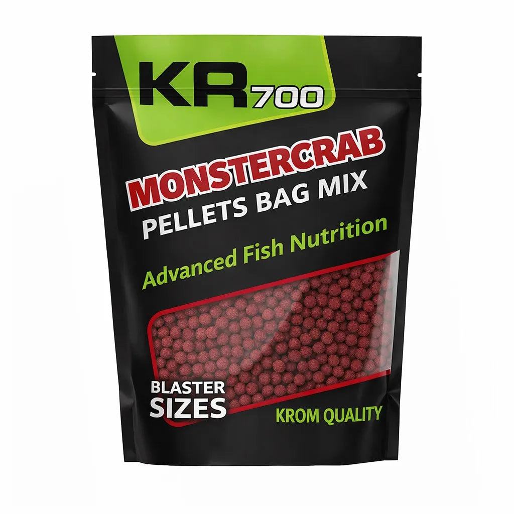 mix Pellets Krom Quality KR600 Monster Crab 4.5MM 800G